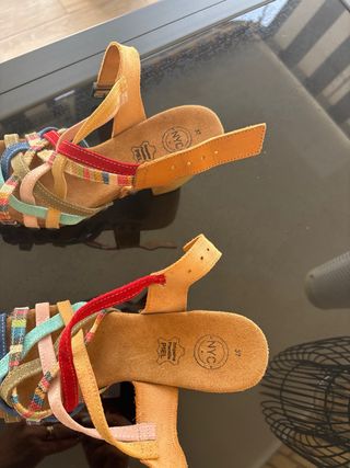 Sandalias NYC Ojo para pie 36 sin USO