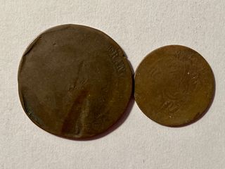 8 Monedas Antiguas (Francia, Italia, Bélgica)