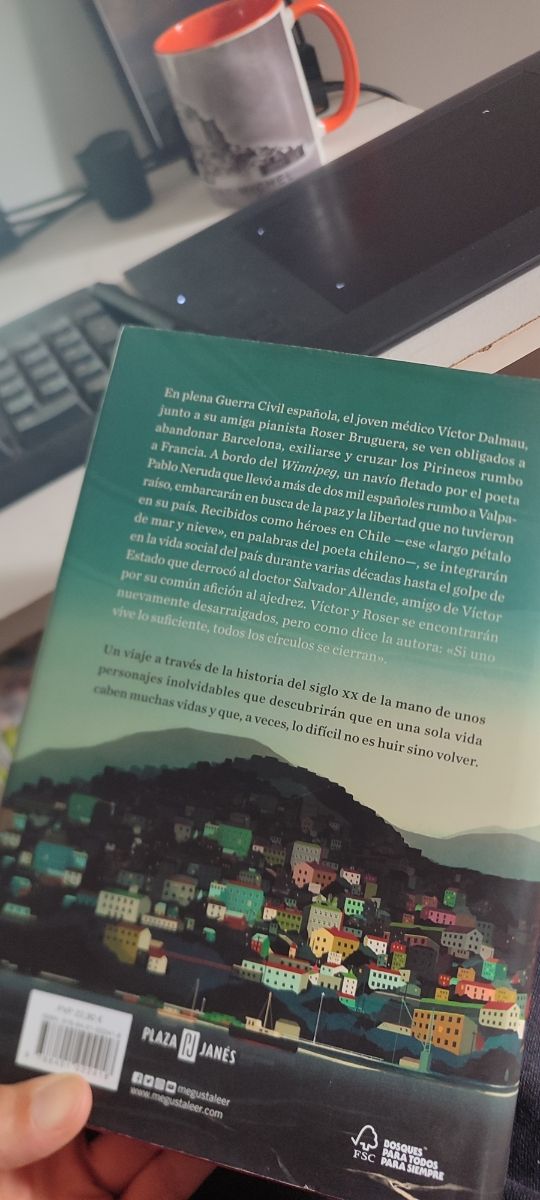 Largo pétalo de mar