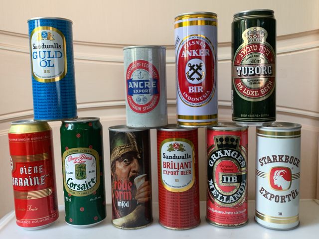 Lattine Birra Collezione Vintage