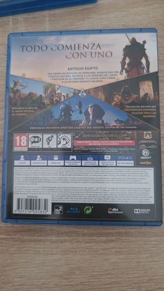 PS4 Assassin's Creed Origins (Sin DLC)