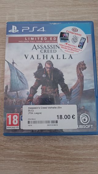 PS4 Assassin's Creed Valhalla Edición Limitada
