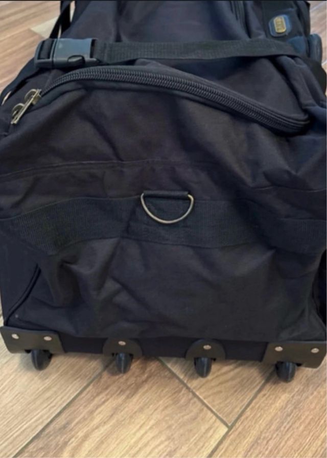 Borsone da viaggio nero