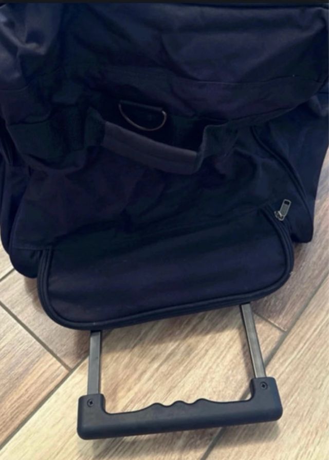 Borsone da viaggio nero