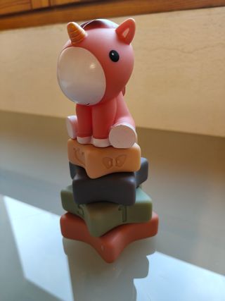 Juguete apilable unicornio Montessori