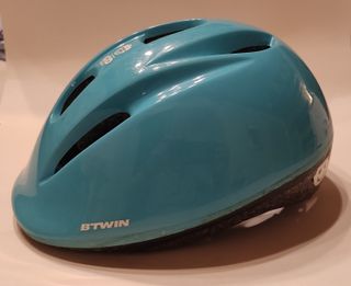 Casco bici bimbo Btwin - azzurro