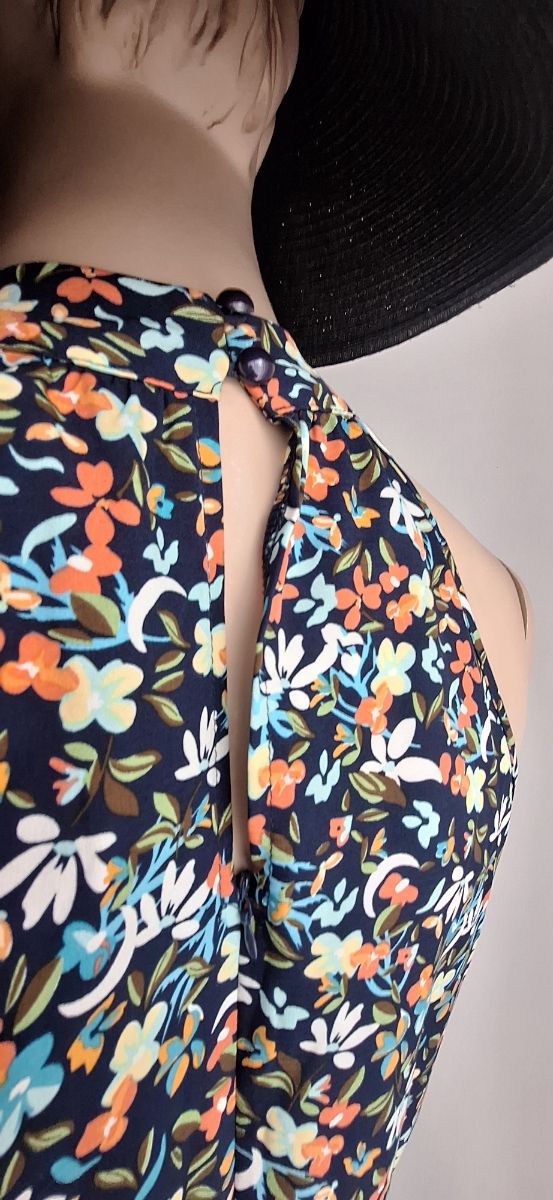 Vestido floral verano - multicolor