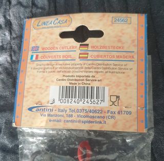 3 Posate Legno Linea Casa - Mestoli