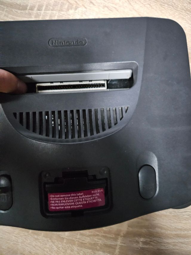 Consola Nintendo 64 Completa perfectas condiciones
