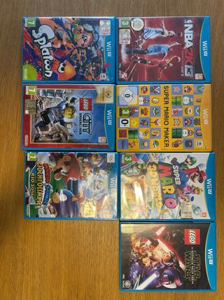 Wii U + Mario Kart 8 + 7 giochi + accessori.