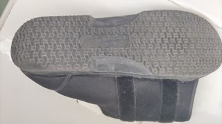 Zapato ortopédico post-operatorio negro