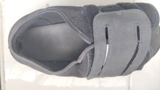 Zapato ortopédico post-operatorio negro