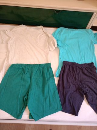 1 Pijama verano hombre verde o 1 pijama turquesa