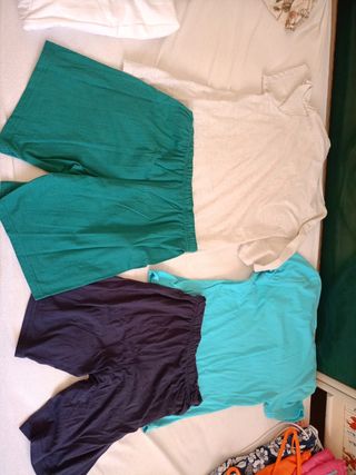 1 Pijama verano hombre verde o 1 pijama turquesa