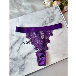 Conjunto lencería morado