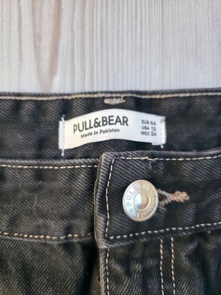 Mini Falda Vaquera Pull&Bear con Etiqueta 
