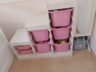 Cajonera almacenaje infantil 