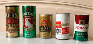 5 Lattine Birra Vintage