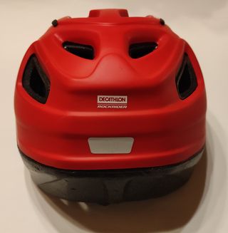 Casco bici bambino Rockrider ST 100 rosso