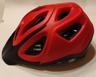 Casco bici bambino Rockrider ST 100 rosso