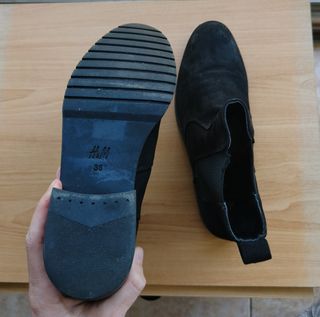 Botines negros HyM - talla 38