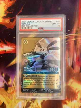 PSA 10 Set Lorcana Disney D23 de segunda mano por 680 EUR en