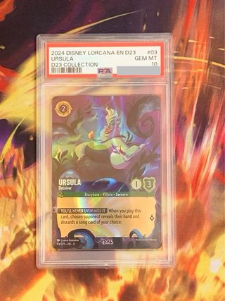 PSA 10 Set Lorcana Disney D23 de segunda mano por 680 EUR en