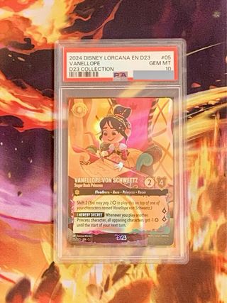 PSA 10 Set Lorcana Disney D23 de segunda mano por 680 EUR en