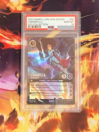 PSA 10 Set Lorcana Disney D23 de segunda mano por 680 EUR en