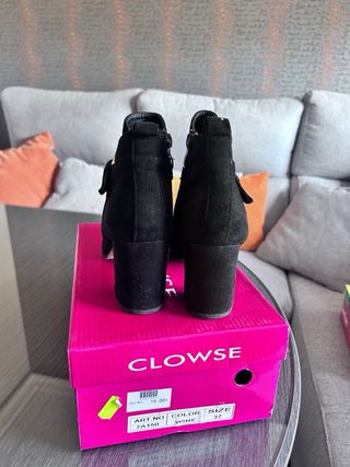 Botines negros CLOWSE