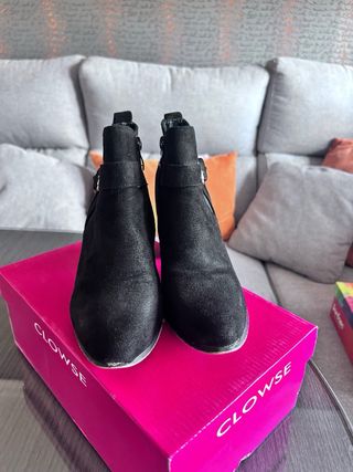 Botines negros CLOWSE