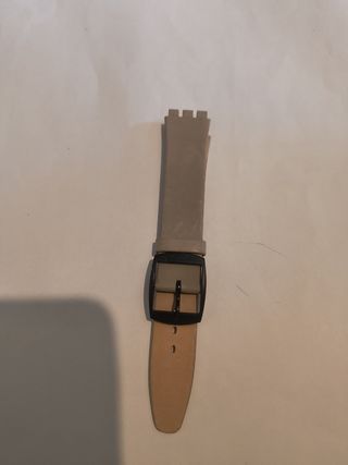 Correa Swatch beige 16.5mm