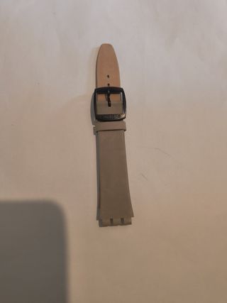 Correa Swatch beige 16.5mm
