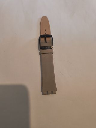Correa Swatch beige 16.5mm