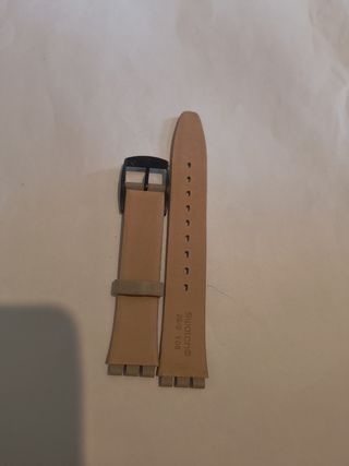Correa Swatch beige 16.5mm