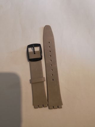 Correa Swatch beige 16.5mm