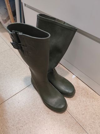 Botas lluvia militares - usadas