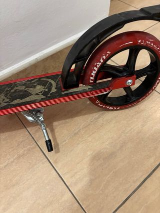Patinete junior rojo niño