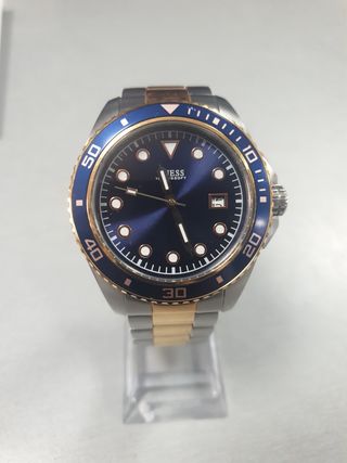 Reloj Guess W1002G2 - Azul y Plata