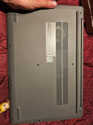 Portátil Lenovo Gris Plata