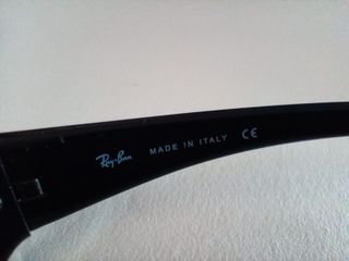 Ray-Ban Gafas Sol - Negras/Verdes