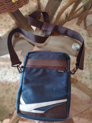 Bolso bandolera caballero azul