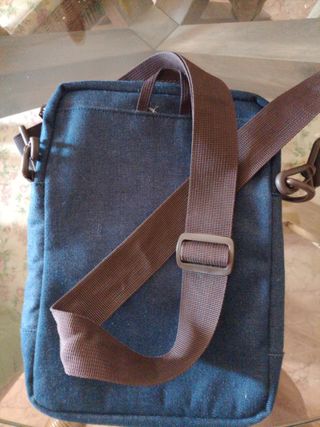 Bolso bandolera caballero azul