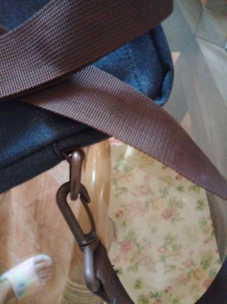 Bolso bandolera caballero azul
