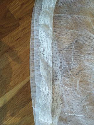 Cancán comunión blanco - No envíos