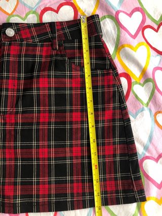 Minifalda cuadros