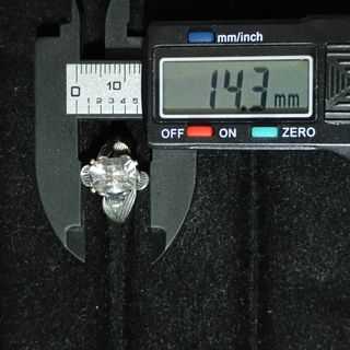 Anillo plata Cuarzo Blanco