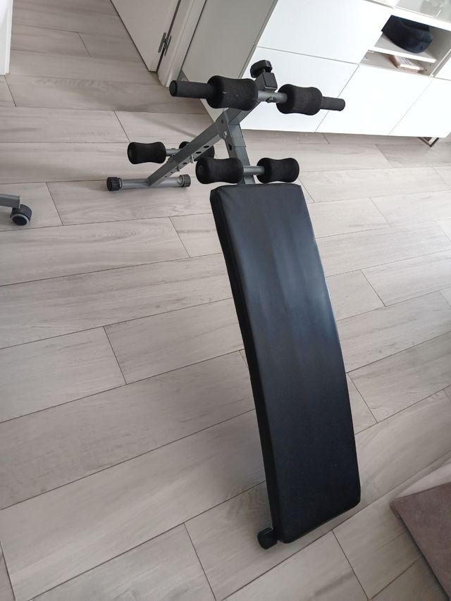 Banco abdominales plegable