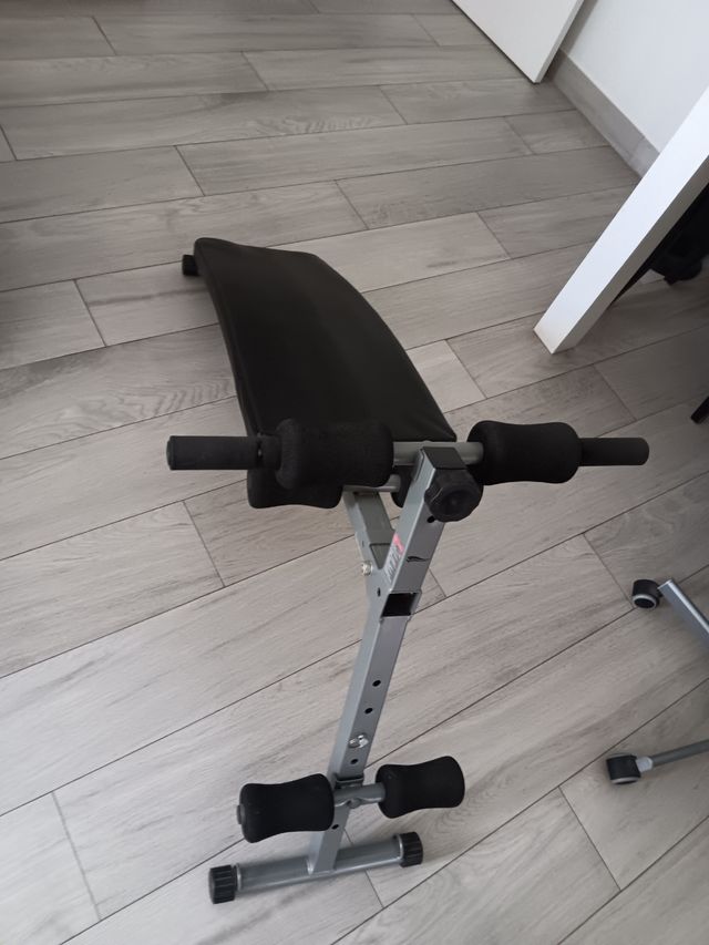 Banco abdominales plegable