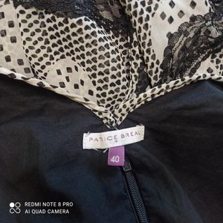 Vestido estilo flamenco. 